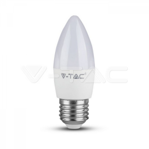 E27 4,5W LED lemputė V-TAC, (4000K) neutrali balta, žvakės formos