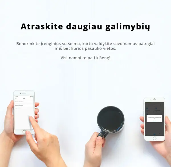Išmanioji rozetė Wi-Fi, 16A 3500W, su laikmačiu, SONOFF S26 - Image 3